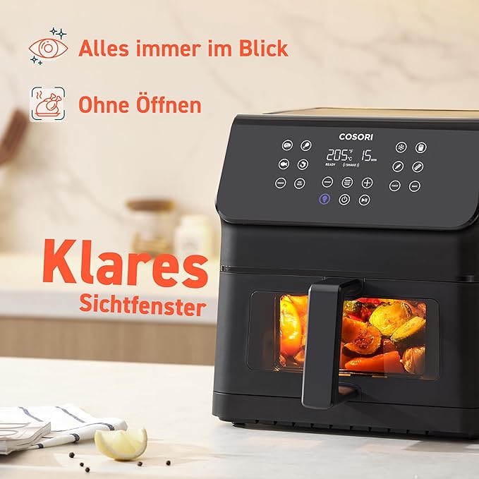 COSORI Heißluftfritteuse XXL 6,2L Airfryer